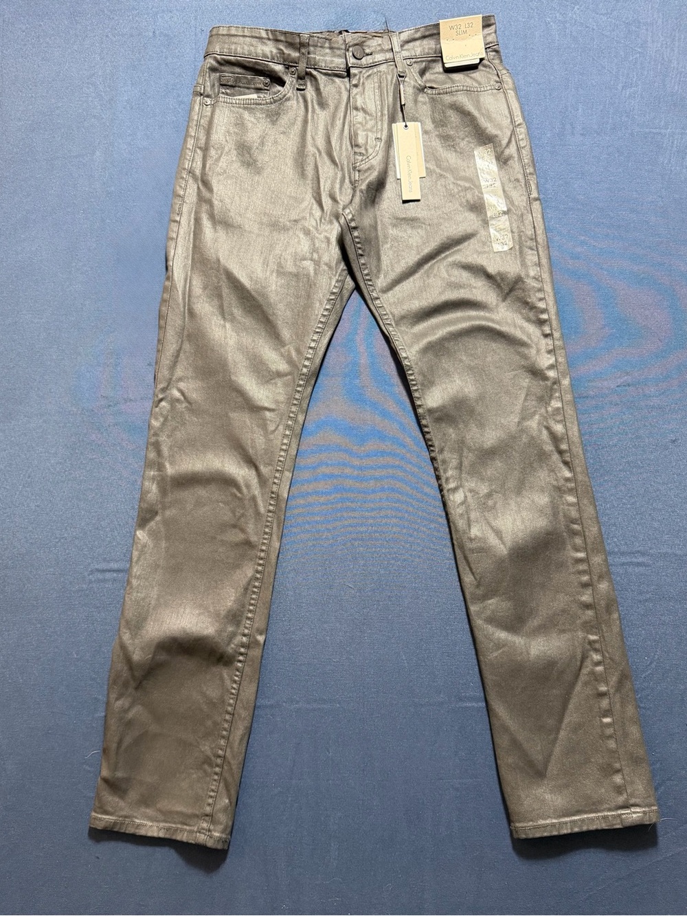 98% Cotton 2% Elastane Size 32 NWT Calvin Klein Slim Jeans Pants